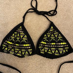 Black and Neon Bikini